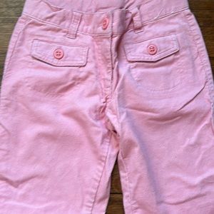 Gymboree size 8 corduroy pink glitter pants with sparkles holiday/winter theme